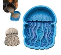 Concrete Molds | Silicone Reusable Sea Theme Mould | Concrete Stepping Stone Molds For Crafts Art Painting DIY Adults Garden Outdoor Patio Yard Home Christmas