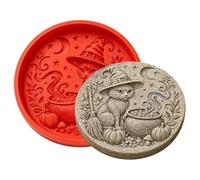 Concrete Stepping Stone Molds - Easy Release Funny Spooky Craft Supplies