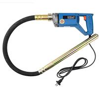 Concrete Vibrator Concrete Poker 1200W Electric Concrete Vibrating 4400 Rpm Industrial Strong Vibrator With 1M Hose, Rod Diameter 35Mm, HUANGHAIQIU