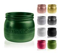 CONCRETTE Macetero de Cemento, Maceta de hormigón, diámetro de 11 cm, 17 Colores