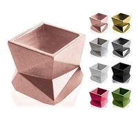 CONCRETTE Macetero de Cemento, Maceta de hormigón, Moderno No3, diámetro de 7,5 cm, 17 Colores