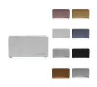 Concrette Servilleta de Encimera de Loft Hecha a Mano en Hormigón Arquitectónico Diseño Original Tallado con Pequeños Agujeros Altura 90mm Hormigón