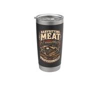 Concurso De Barbacoa Babysitting Meat Professionally Vaso térmico de acero inoxidable de doble pared