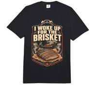 Concurso De Barbacoa I Woke Up For The Brisket Comfort Colors Adult Heavyweight T-Shirt