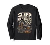 Concurso De Barbacoa Sleep Is For Non Pitmasters Manga Larga