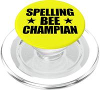 Concurso de ortografía campeón del Concurso de ortografía Divertido Mal Escrito PopSockets PopGrip para MagSafe