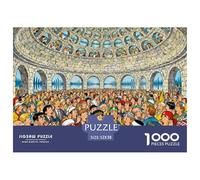Concurso de susurros Puzzle De Madera Impermeable DIY Puzzles De 1000 Piezas para Adultos Desafiante Y Estimulante Rompecabezas para Juegos Educativos