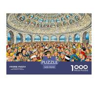 Concurso de susurros Puzzle De Madera Impermeable Puzzles De 1000 Piezas Regalos para Adultos Divertido Rompecabezas Juegos Educativos