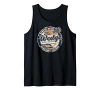 Condado de Orange California Newport Beach Cuña Retro Surf Camiseta sin Mangas