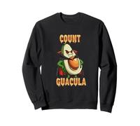 Conde Guacula Lindo Aguacate Vampiro Guacamole Juego de Palabras Halloween Sudadera