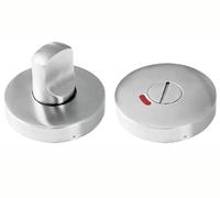 Condena con desbloqueo con Indicador De Bloqueo De Puerta, Indicador rojo De Privacidad Ocupado Para Baño Wc Público Aseo, Acero Inox. Medida 50mm