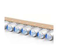 Condensador 10 Uds DIP condensador electrolítico sólido 16V 47UF 100UF 270UF 330UF 470UF 680UF 820UF 1000UF 1500UF placa base de tarjeta gráfica Arrancar el funcionamiento del motor(16V820UF 8x12)