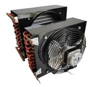 Condensador 2/8P De 35 W Con Ventilador, Refrigerado Por Aire, For Vitrina, Refrigerador Pequeño, Congelador, Almacenamiento En Frío, Evaporador De Tubo De Cobre, 1 Unidad(A)