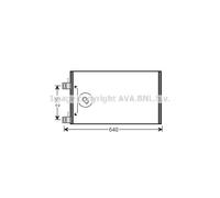 Condensador Acondicionado para Renault Kangoo/Grand Kangoo KW0/1_ Ser Bop