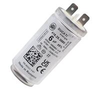 Condensador AEG Electrolux 125641810/2 Motor 6.00μF 425/475V para secadora