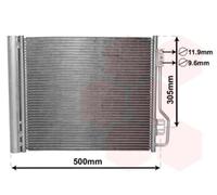 VAN WEZEL 29005013 Condensador, aire acondicionado