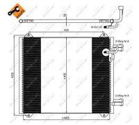 Condensador Aire Acondicionado Aluminio Easy Fit para Audi A2 8Z0