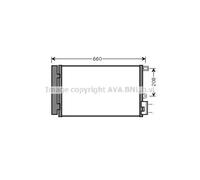 AVA COOLING SYSTEMS FTA5357D Condensador, aire acondicionado
