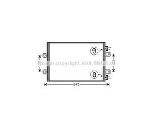 Condensador, aire acondicionado AVA COOLING RTA5406 AVA