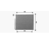 Condensador, aire acondicionado AVA QUALITY COOLING SZ5158D