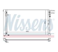 NISSENS 941083 Condensador, aire acondicionado