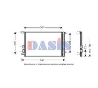 Condensador Aire Acondicionado Con Secadora para Alfa Romeo 156 Sportwagon