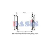 Condensador Aire Acondicionado Con Secadora para de Kia Picanto