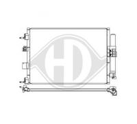 Condensador Aire Acondicionado Con Secadora para Ford C-Max II Dxa / CB7