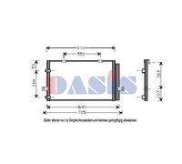 Condensador Aire Acondicionado Con Secadora para Rover 75Rj