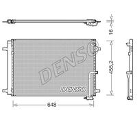 Condensador, aire acondicionado DENSO DCN02042
