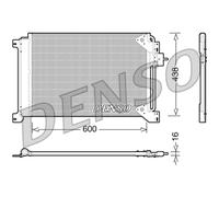 Condensador, aire acondicionado DENSO DCN12004