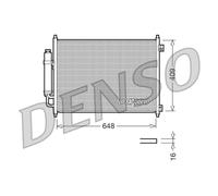 Condensador, aire acondicionado DENSO DCN46001
