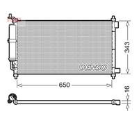 Condensador, aire acondicionado DENSO DCN46020