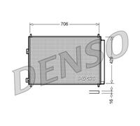 DENSO DCN50030 Condensador, aire acondicionado