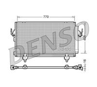 Condensador, aire acondicionado DENSO DCN50031