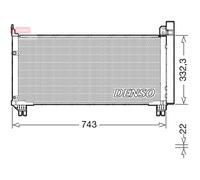 Condensador, aire acondicionado DENSO DCN51014