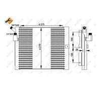 Condensador, aire acondicionado EASY FIT NRF 35037