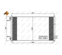 Condensador, aire acondicionado EASY FIT NRF 35780