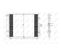 Condensador, aire acondicionado EASY FIT NRF 35984