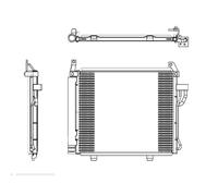 Condensador, aire acondicionado EASY FIT NRF 35992