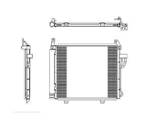 Condensador, aire acondicionado EASY FIT NRF 35992