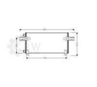 Condensador Aire Acondicionado Enfriador De Aire ( MNA5020 ) 745x353
