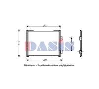 Condensador Aire Acondicionado Enfriador De Aire Para Ford Ka RB_ Mini Mini F56