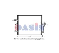 Condensador Aire Acondicionado Enfriador De Aire Para Ssangyong Korando QJ