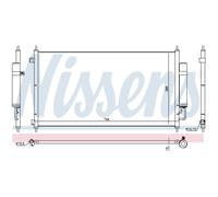 Condensador Aire Acondicionado Enfriador De Clima Con Secador Para Honda FR-V BE