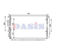 Condensador Aire Acondicionado Enfriador De Clima Con Secador Para Hyundai IX55
