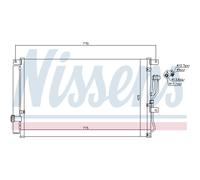 Condensador Aire Acondicionado Enfriador De Clima Con Secador Para Hyundai IX55
