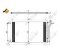 Condensador Aire Acondicionado Enfriador De Clima Para BMW 3er Touring E46