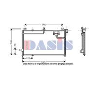 Condensador Aire Acondicionado Enfriador De Clima Para Mazda 323 P V BA