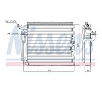 Condensador Aire Acondicionado Enfriador De Clima Para Porsche 911 Cabriolet 964